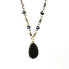 Load image into Gallery viewer, Beaded Necklace, Black
