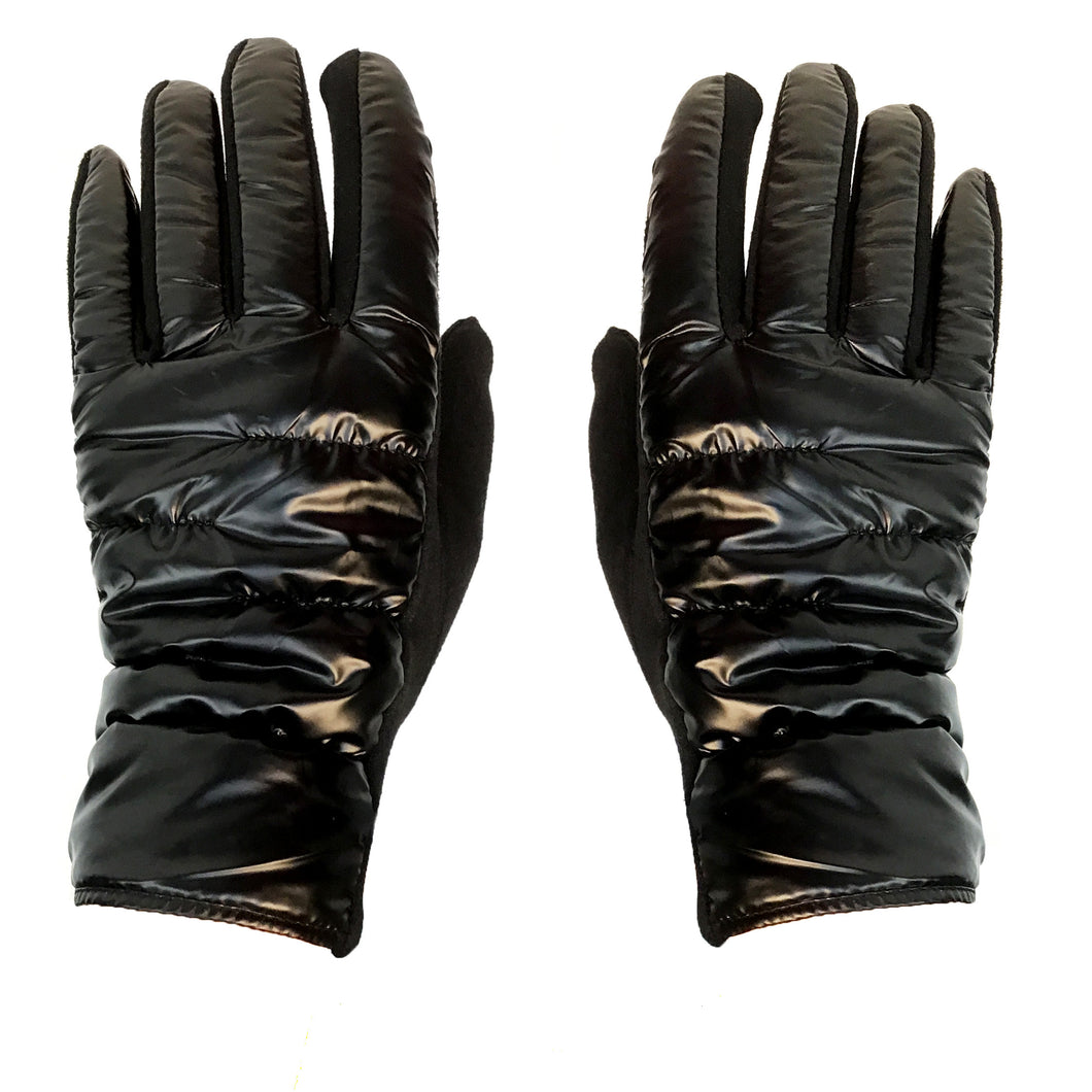 Bubble Stretch Gloves, Black