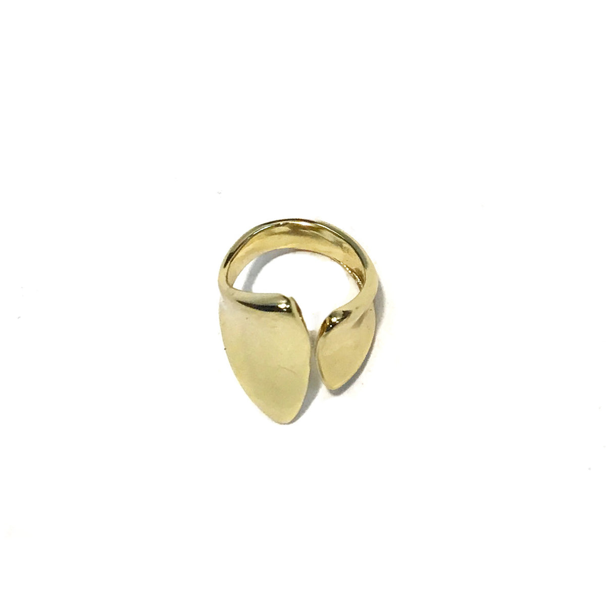 Large Smooth Ring, Gold