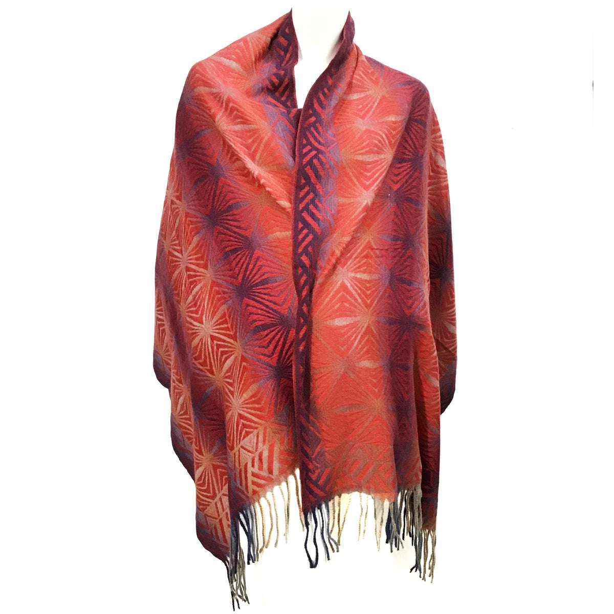 Triangle Scarf, Red