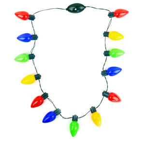 Christmas Lights Necklace