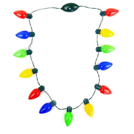 Christmas Lights Necklace