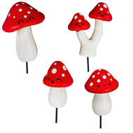 Decor, Mushroom Plant Marker