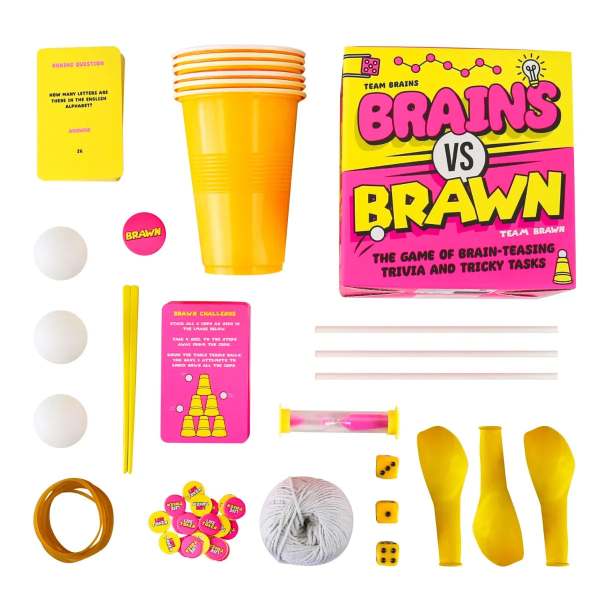 Brain .VS. Brawn Game – Floral Acres Greenhouse & Garden Centre
