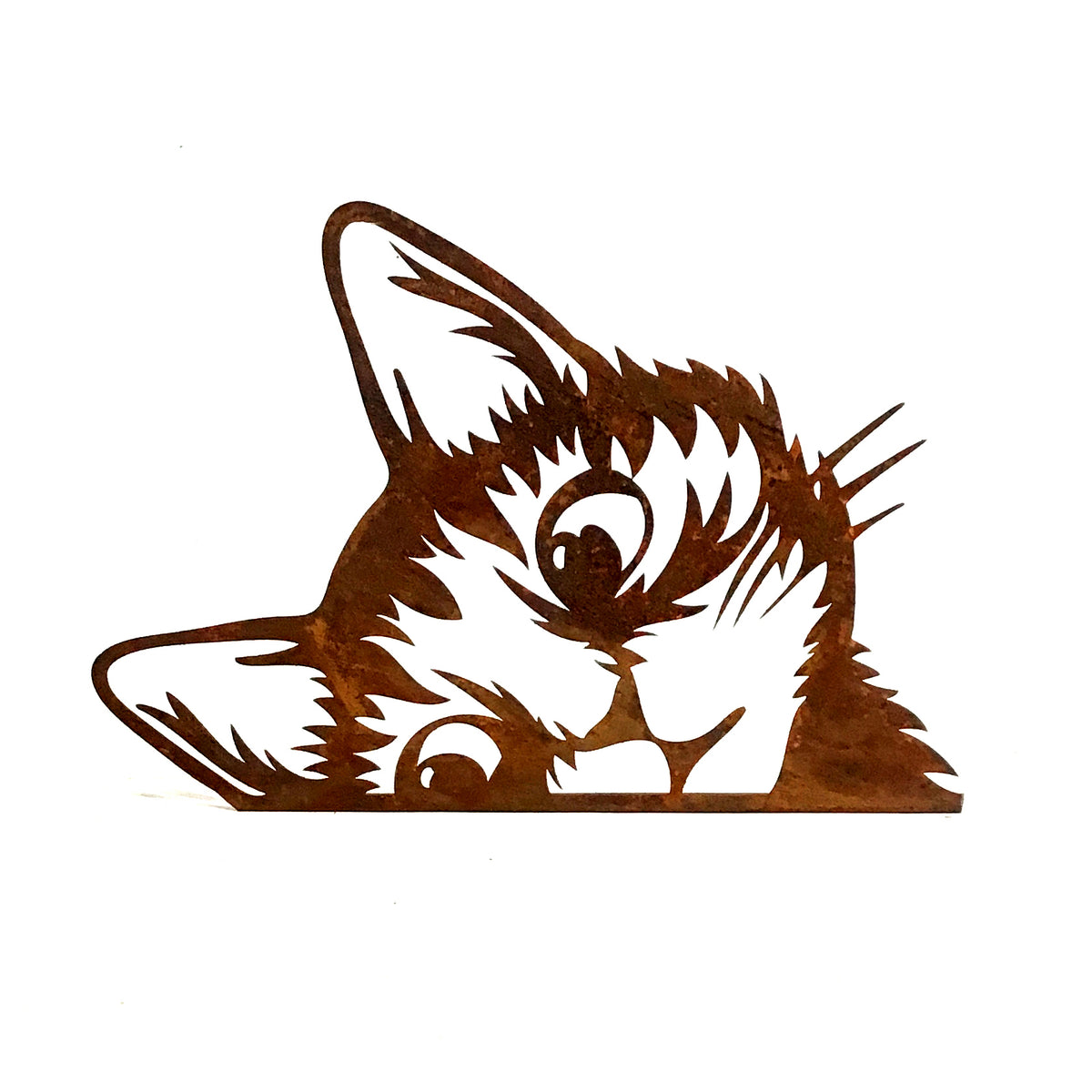 Metal Yard Art Cat, Assorted