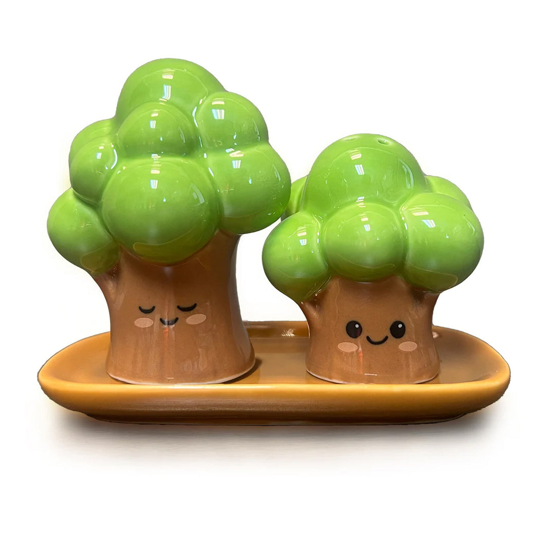 Grove Trees Salt & Pepper Shakers, Set of 2