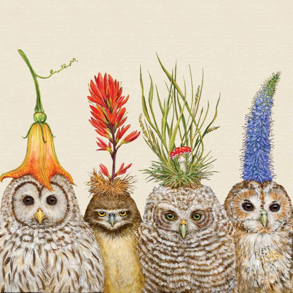 Paper Cocktail Napkin, 20 Count, Big Hat Night