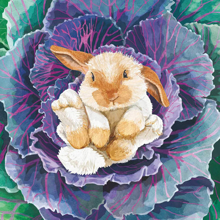 Paper Cocktail Napkin, 20 Count, Babs The Bunny