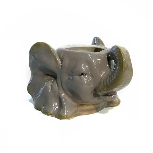 4in Elephant Head Planter