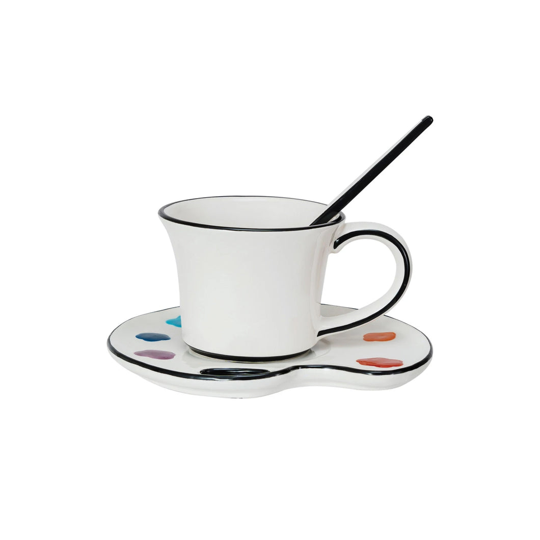 Tea Cup, Painters, Set of 3