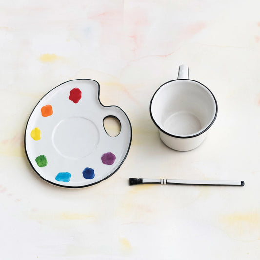 Tea Cup, Painters, Set of 3