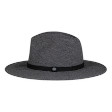 Load image into Gallery viewer, Ladies Fedora Safari,Rosebery, Charcoal, Medium
