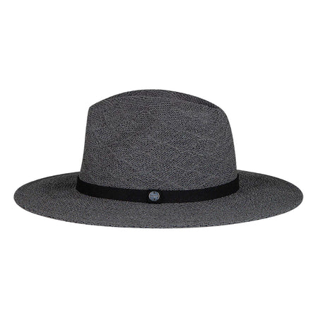 Ladies Fedora Safari,Rosebery, Charcoal, Medium