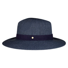 Load image into Gallery viewer, Ladies Fedora Safari,Hollywell, Navy, Medium
