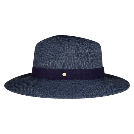 Ladies Fedora Safari,Hollywell, Navy, Medium
