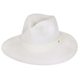 Ladies Fedora Safari,Hollywell, White, Small