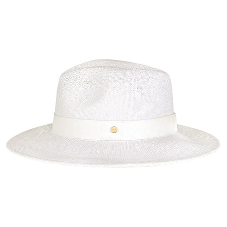Ladies Fedora Safari,Hollywell, White, Small