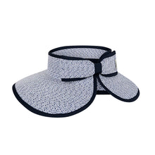 Load image into Gallery viewer, Ladies Roll Up Visor, Poolside Denim One Size
