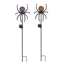 Load image into Gallery viewer, Stake, 35in Assorted Solar Spiders
