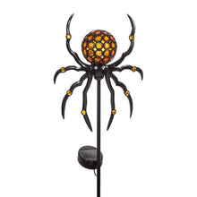 Load image into Gallery viewer, Stake, 35in Assorted Solar Spiders

