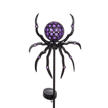 Load image into Gallery viewer, Stake, 35in Assorted Solar Spiders
