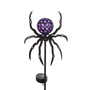 Stake, 35in Assorted Solar Spiders