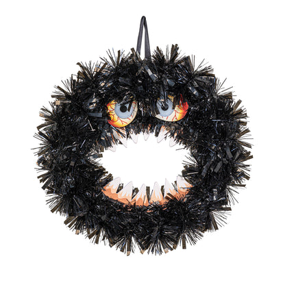 Monster, Color Changing Eyes, Decor Wreath