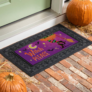 Witch PLease Switcch Door Mat