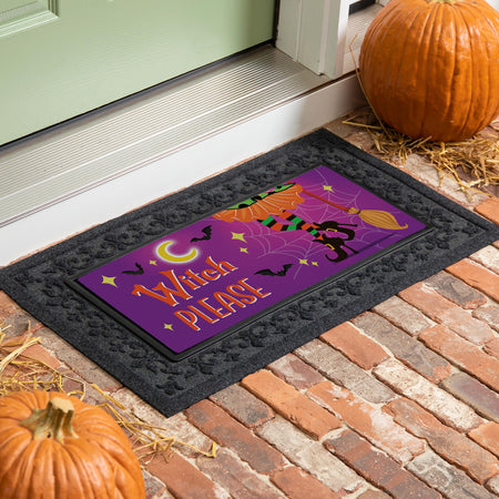 Witch PLease Switcch Door Mat