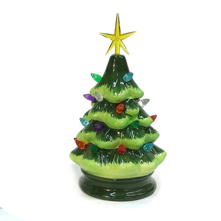 Decor, Lightup Christmas Tree 13cm