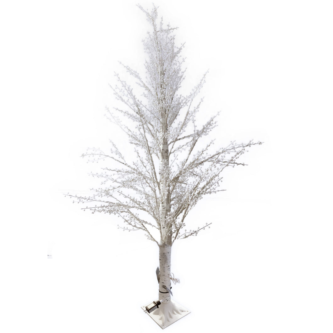 Decor, Light Up White Birch Tree, 6ft