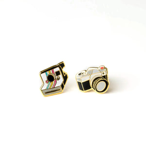 Cameras Stud Earings