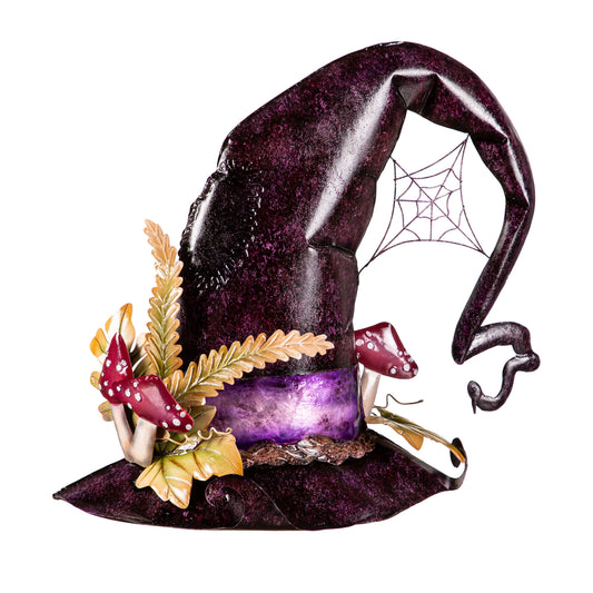 Decor Purple Metal Which Hat