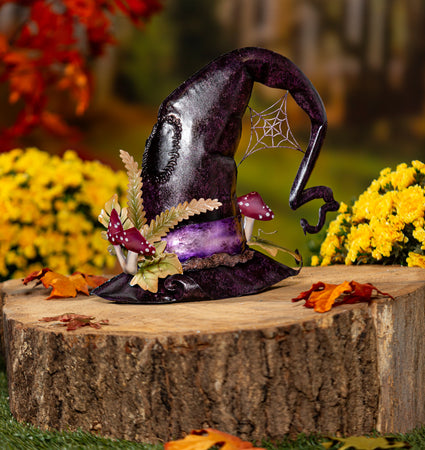 Decor Purple Metal Which Hat