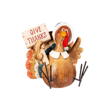 Load image into Gallery viewer, Decor Turkeys Holdoing Signs, 2 Assorted
