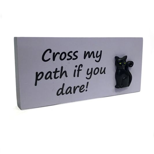 Decor Wood Block Halloween Signs