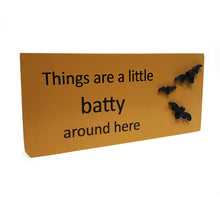 Load image into Gallery viewer, Decor Wood Block Halloween Signs
