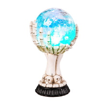 Load image into Gallery viewer, Skull Hand Globe
