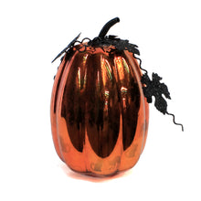 Load image into Gallery viewer, Decor, Cat Printed Glass Pumpkin
