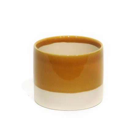 Pot, 4in, Ceramic, Reactive Glaze, Umber