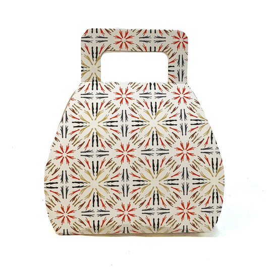 Printed Recycled Paper Gift Bag w/ Pattern