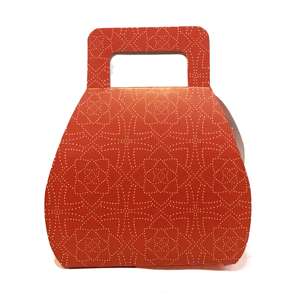 Printed Recycled Paper Gift Bag w/ Pattern