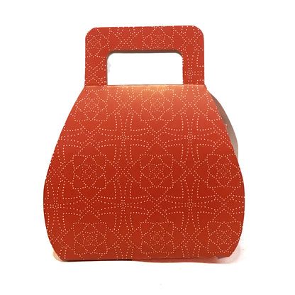 Printed Recycled Paper Gift Bag w/ Pattern