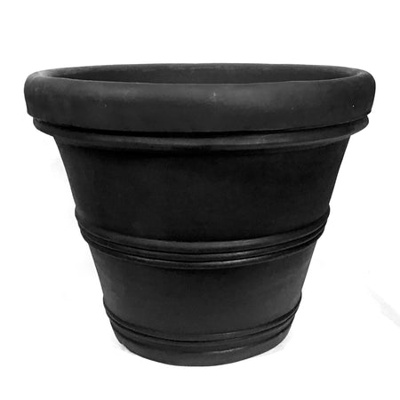 Plastic Eldora Pot, 31in, Black