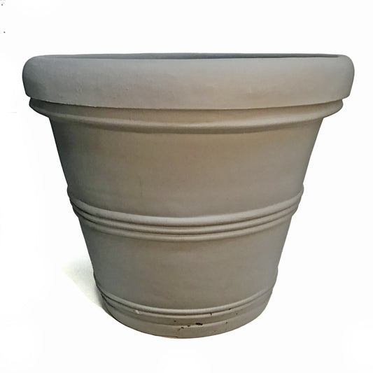 Plastic Eldora Pot, 31in, Ash