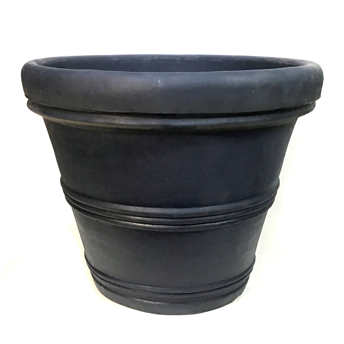 Plastic Eldora Pot, 31in, Navy