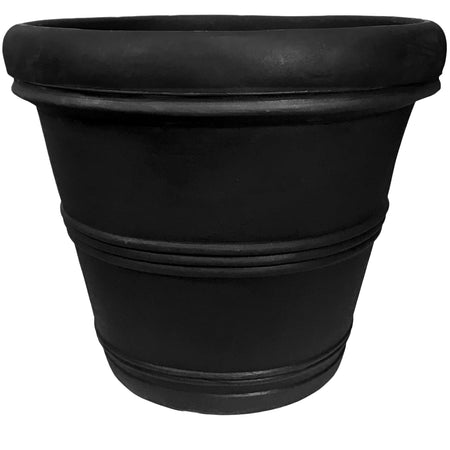 Plastic Eldora Pot, 35in, Black