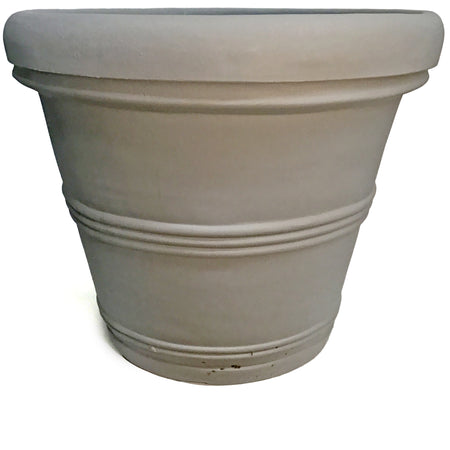 Plastic Eldora Pot, 35in, Ash