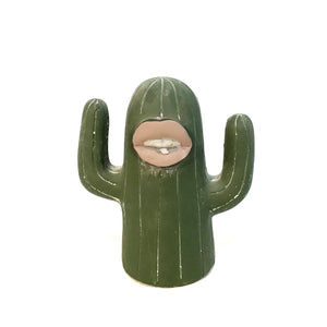 Decor, Ceramic Cactus Buddy, 14cm