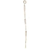 Triple Pot Macrame Wall Plant Hanger, Mini